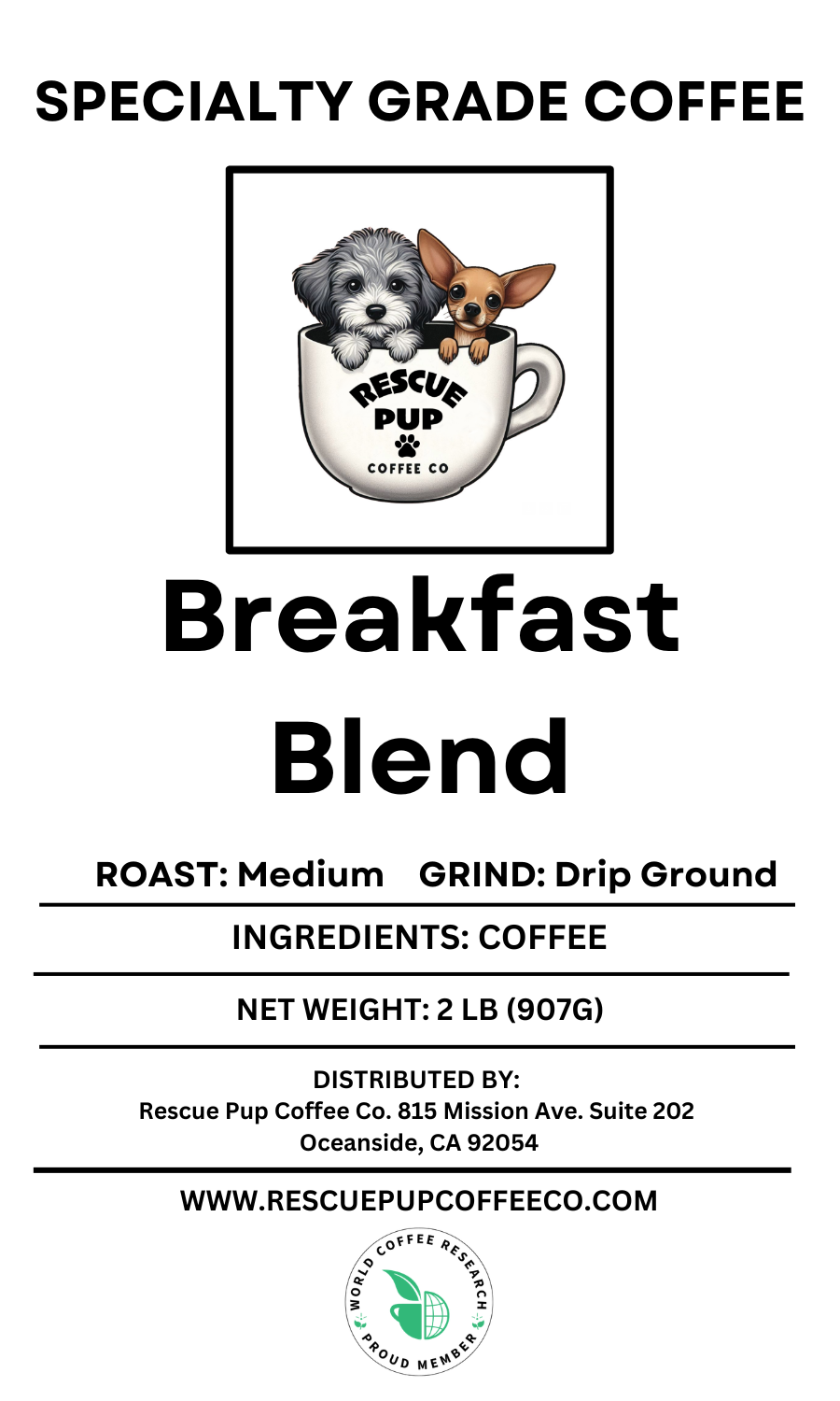 Breakfast Blend Coffee