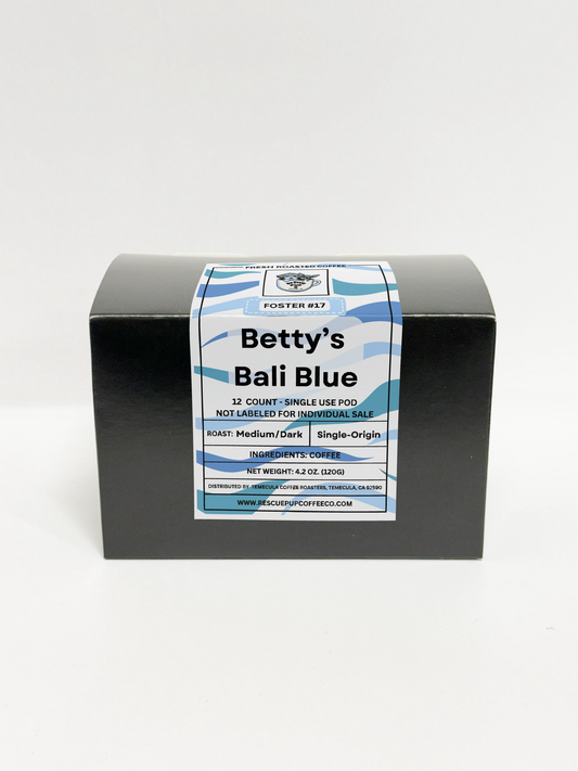 Betty's Bali Blue (12 Count - Single Use Pods)
