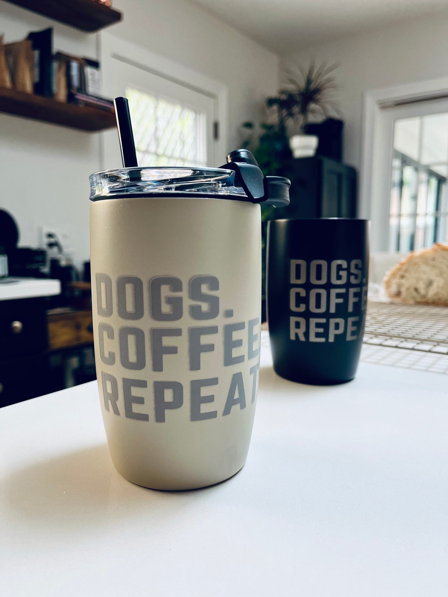 DOGS. COFFEE. REPEAT. Tumbler