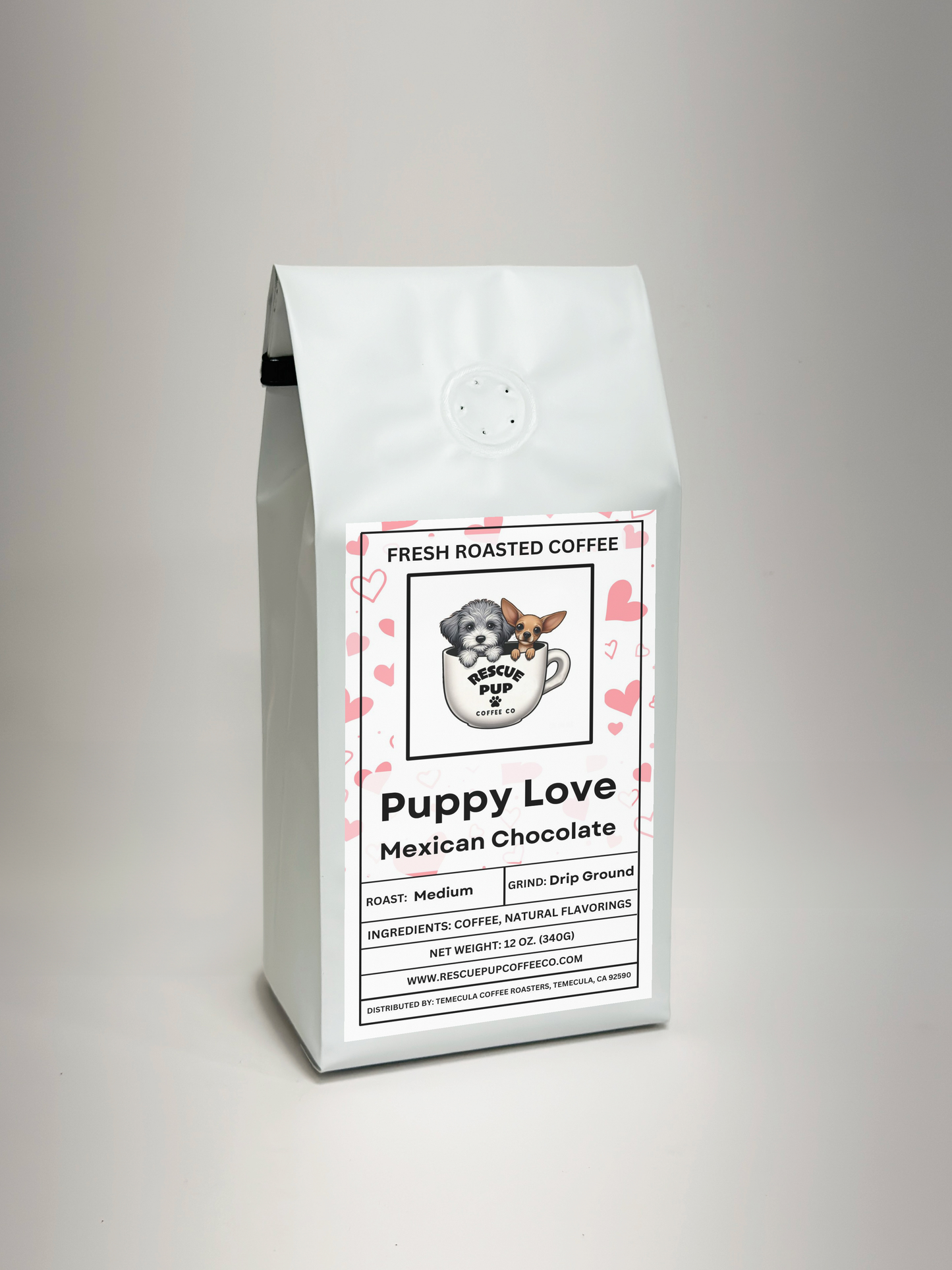 Puppy Love - Mexican Chocolate Flavored Coffee