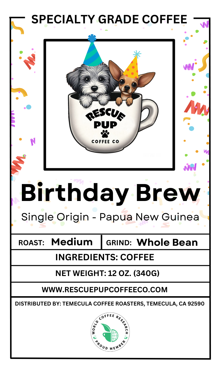 Birthday Brew - Single Origin Papua New Guinea