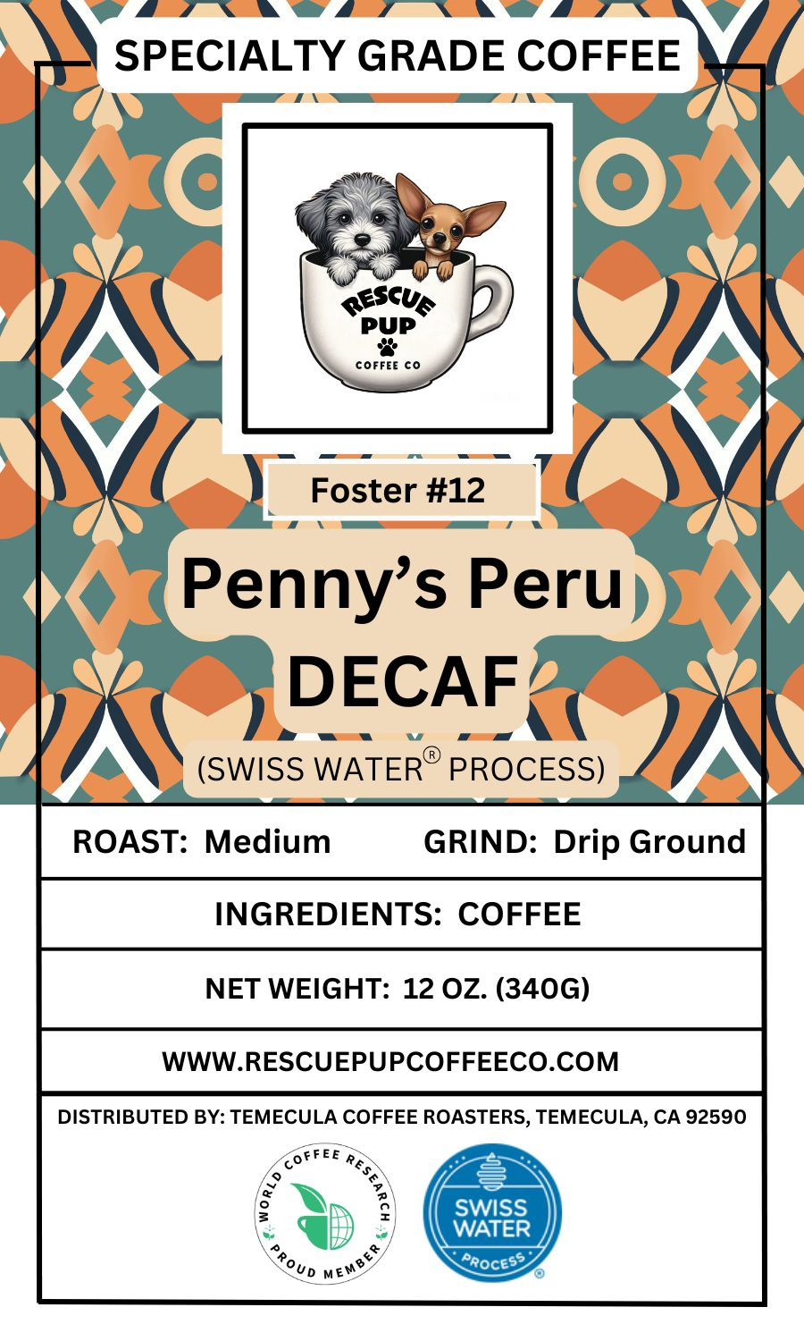 Penny's Peru DECAF (Swiss Water® Process)
