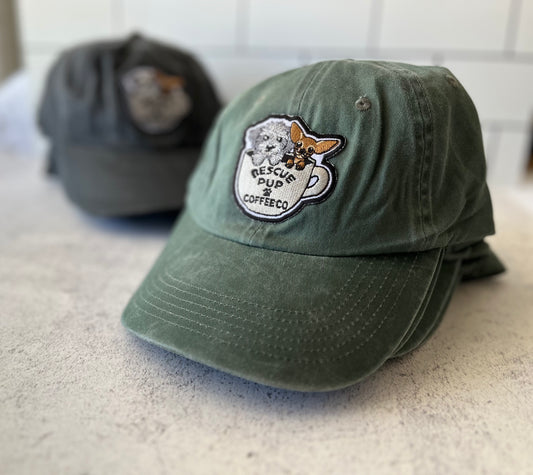 Rescue Pup Coffee Co Baseball Hat