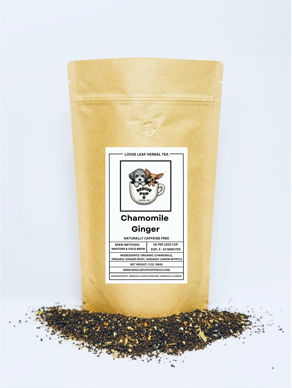Chamomile Ginger Herbal Tea | Loose Leaf Tea