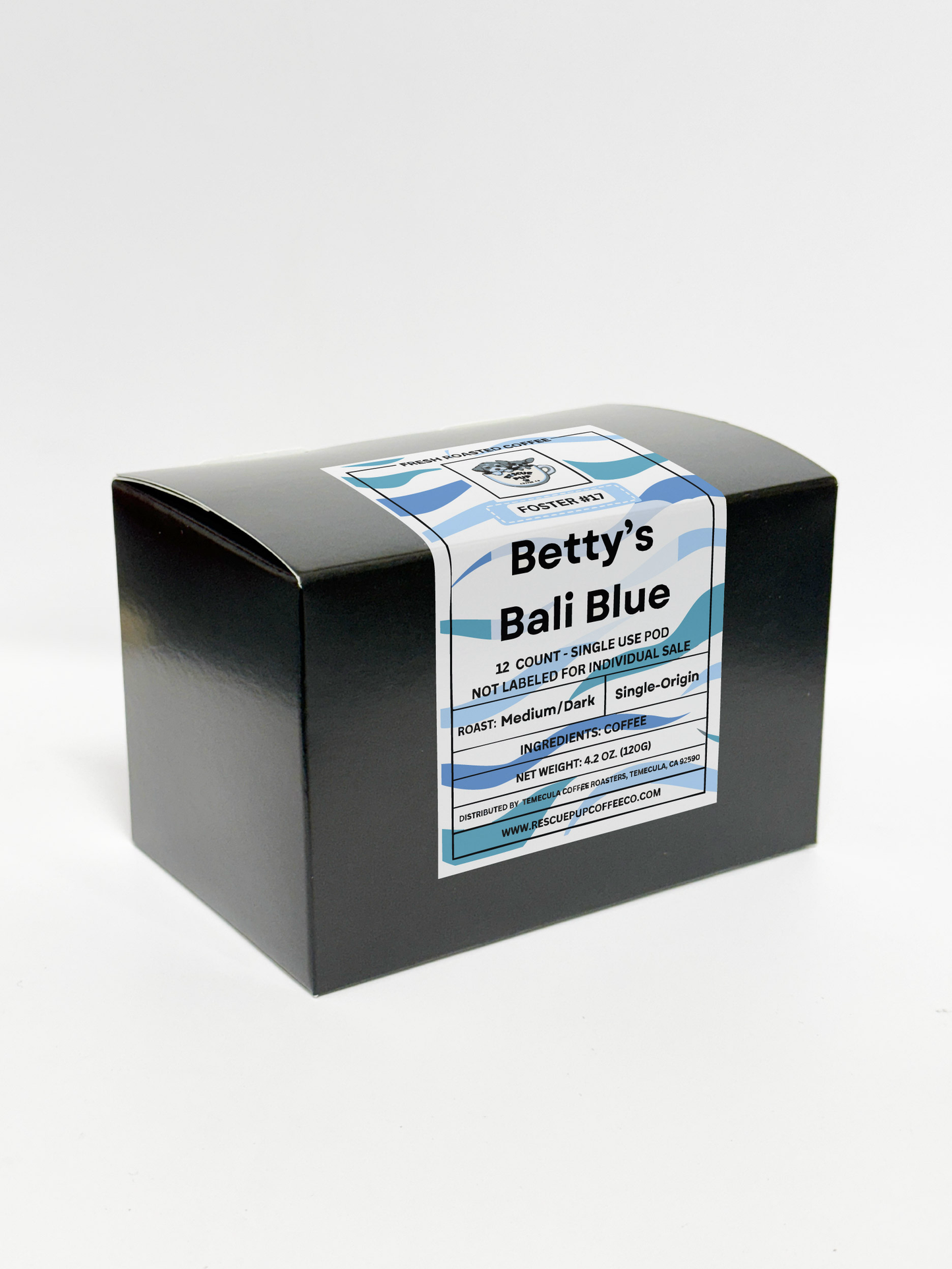 Betty's Bali Blue (12 Count - Single Use Pods)