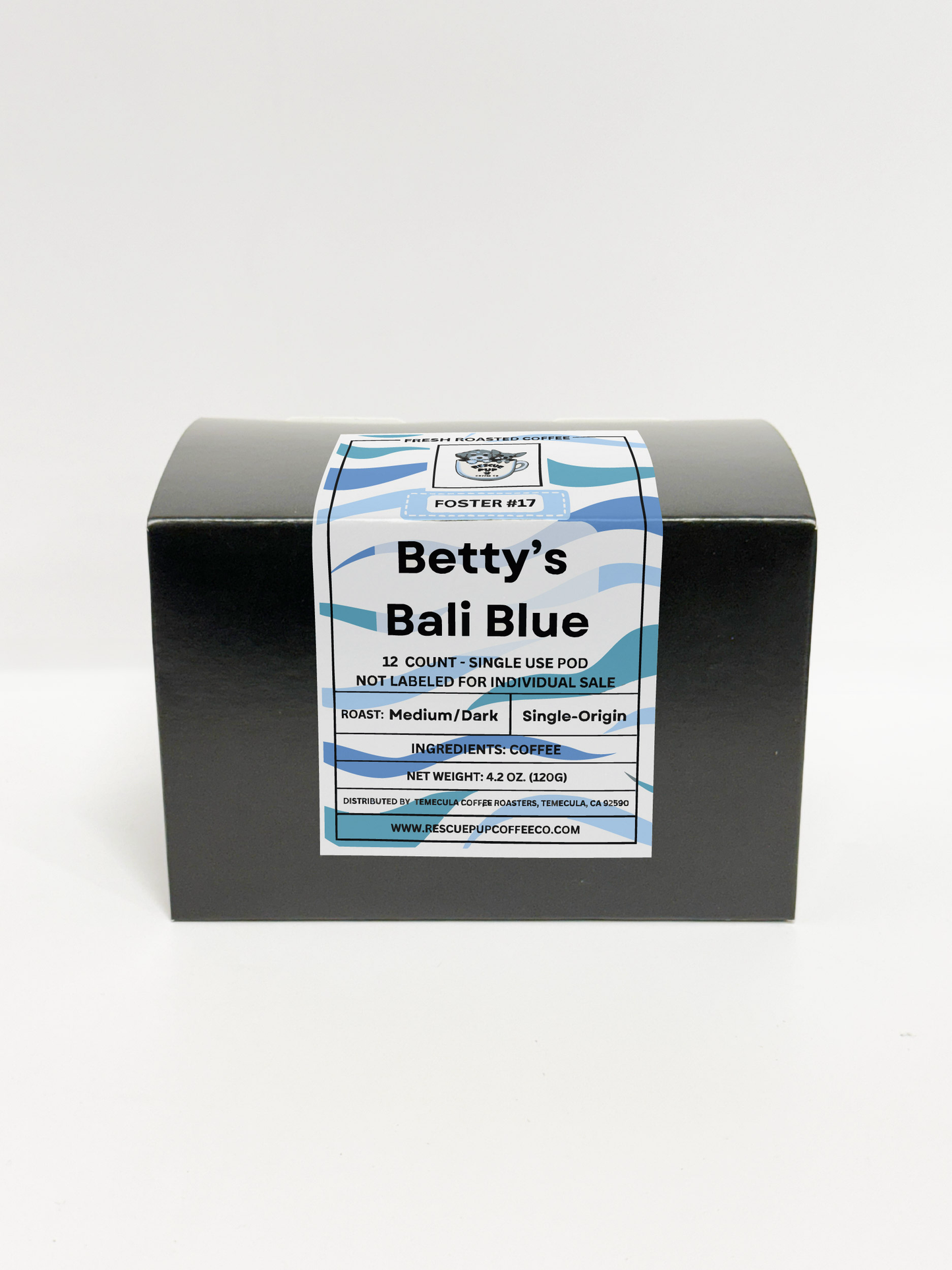 Betty's Bali Blue (12 Count - Single Use Pods)