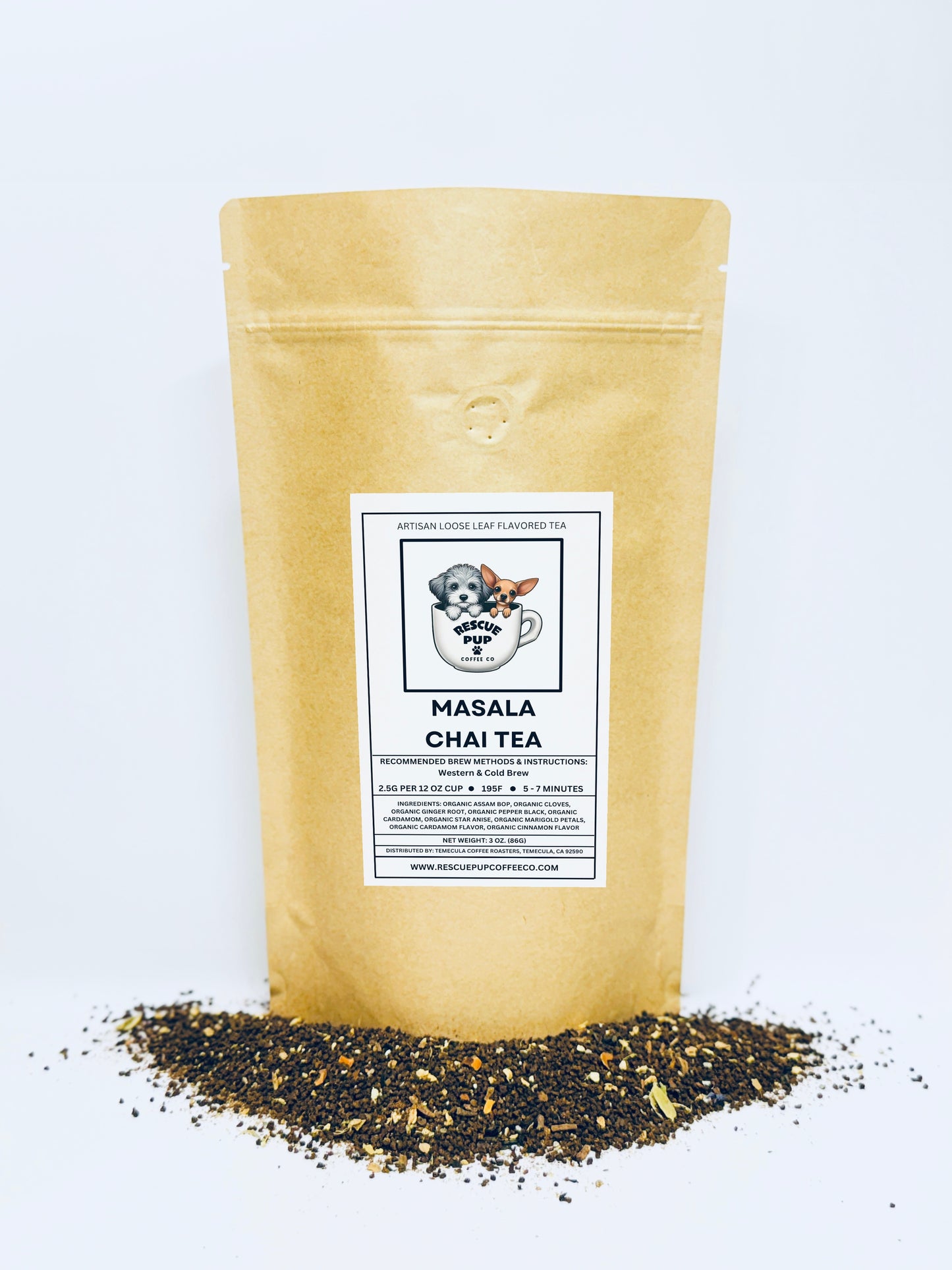 Masala Chai Artisan Loose Leaf Flavored Tea