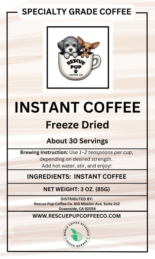 Instant Coffee - Freeze Dried