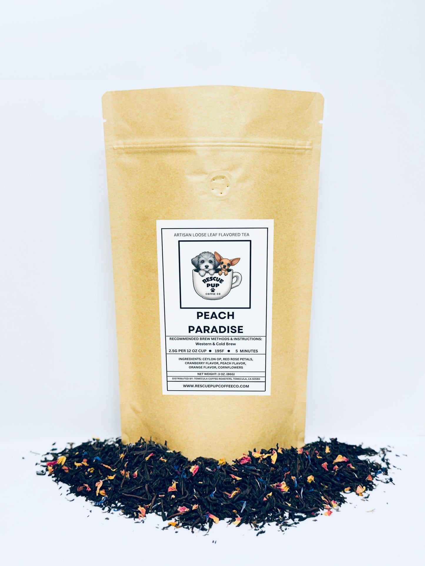 Peach Paradise - Loose Leaf Flavored Tea