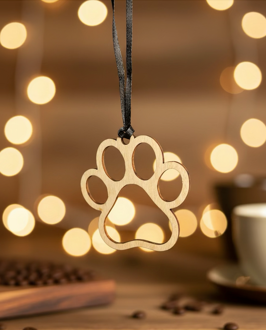 Paw Print Ornament