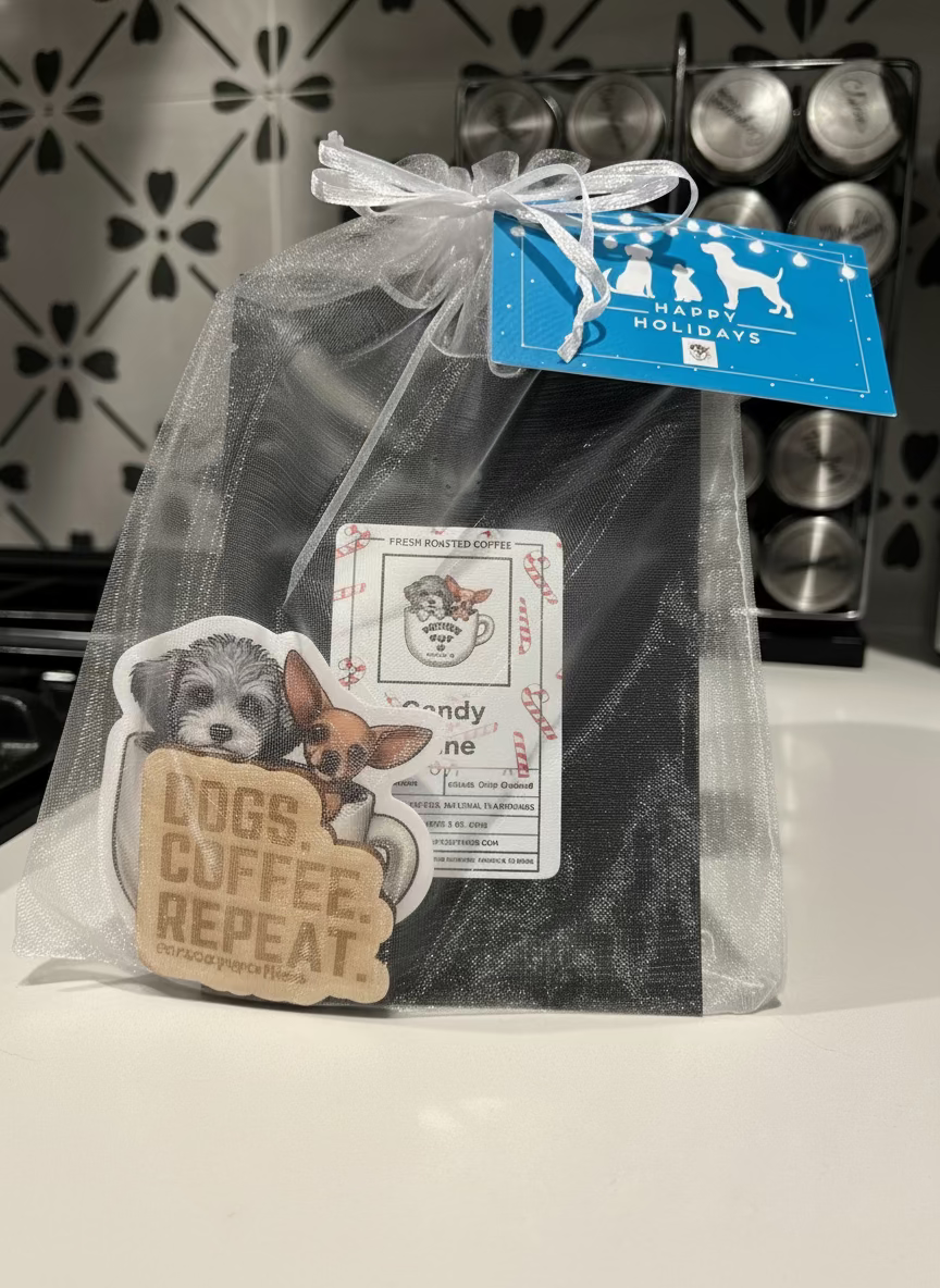 Candy Cane Goodie Bag Sample